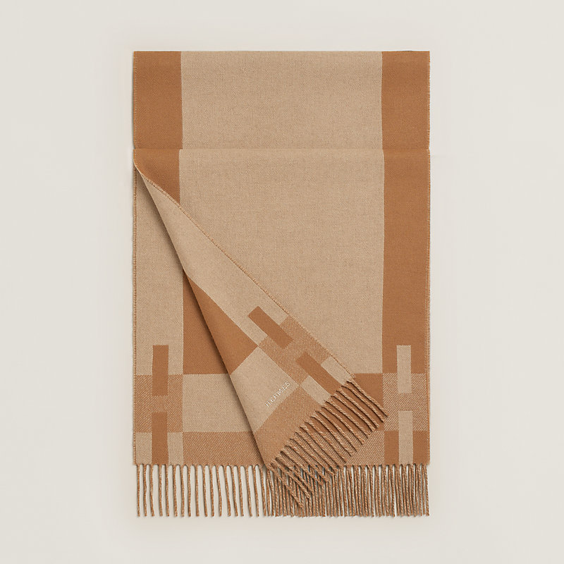 H Passant scarf - Blue | Hermès USA